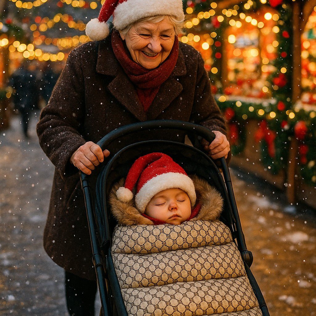 poussette chanceliere hiver sorties - Bébé Logis