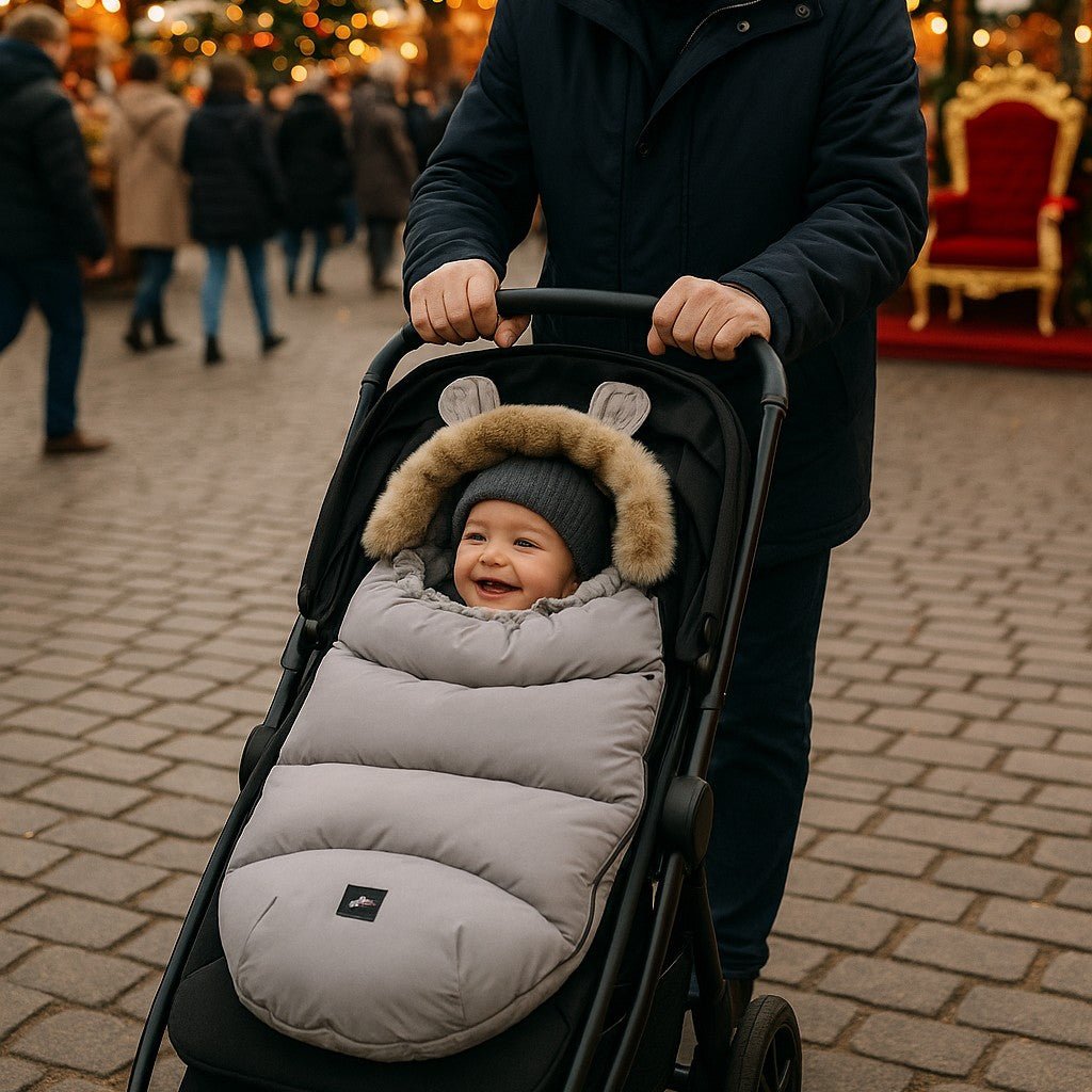 chancelière bébé cocon hivernal bonheur - Bébé Logis
