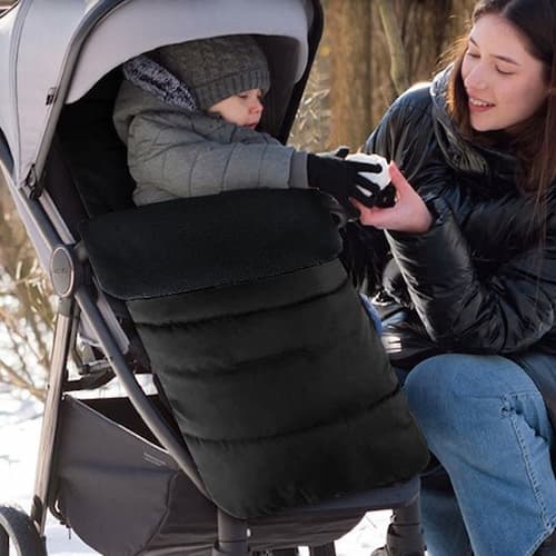 CHANCELIÈRE | Coupe Vent noir Bébé Logis