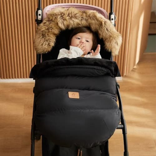 CHANCELIERE | Polaire noir Bébé Logis
