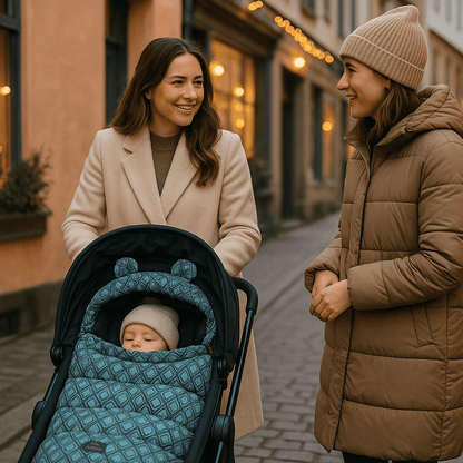 chanceliere pour poussette imprimé promenade - Bébé Logis