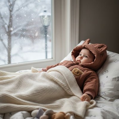 COMBINAISON BEBE| Douceur Naturelle marron - Bébé Logis