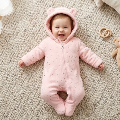 COMBINAISON BEBE FILLE | Petit Lapin Rose™ - Bébé Logis