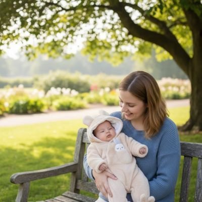 COMBINAISON BEBE | Little Bunny™ kaki - Bébé Logis