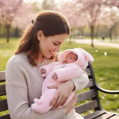 COMBINAISON BEBE | Little Bunny™ rose Bébé Logis