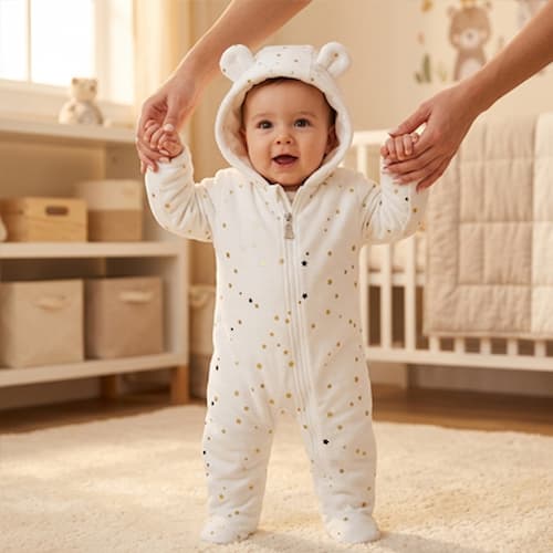 COMBINAISON HIVER BEBE | Douce Nuit™ étoiles Bébé Logis