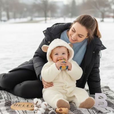 COMBINAISON HIVER POUR BEBE | Mini Ourson™ - Bébé Logis