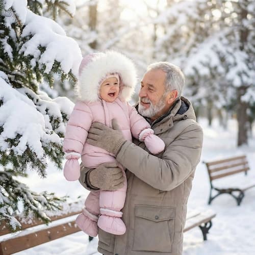 COMBINAISON SKI BEBE | Nordic Little™ rose Bébé Logis