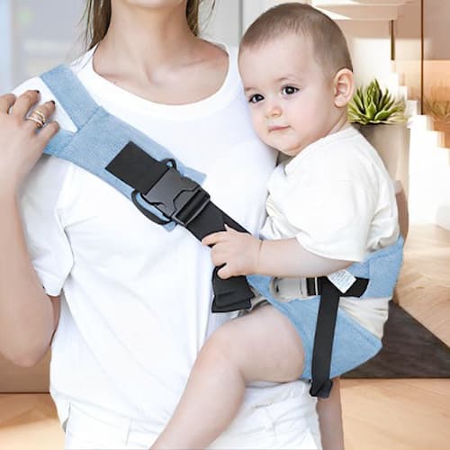 ECHARPE DE PORTAGE BEBE | Babycocoon™ bleu clair Bébé Logis