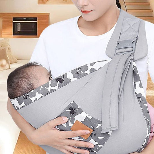 ECHARPE DE PORTAGE BEBE | BabyCuddle gris - Bébé Logis