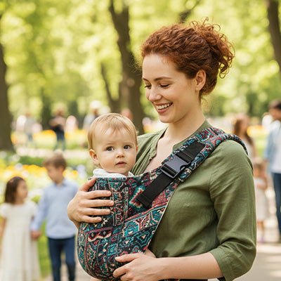 ECHARPE DE PORTAGE BEBE | Ethni’Portage™ Ethnic - Bébé Logis