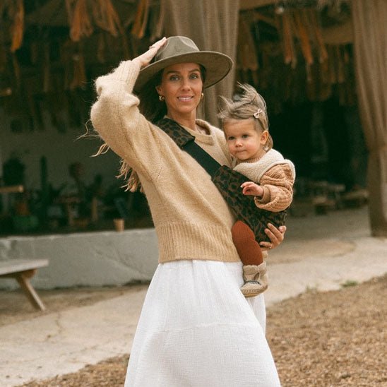 echarpe de portage bebe léopard - Bébé Logis