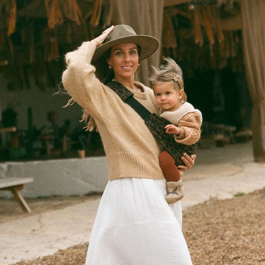 echarpe de portage bebe léopard - Bébé Logis