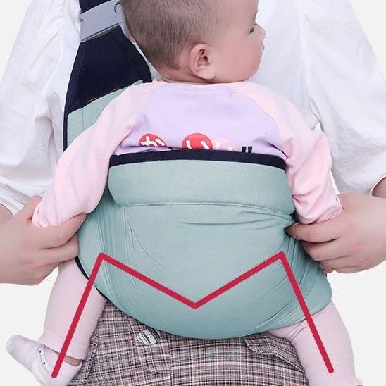 écharpe de portage bébé multifonction physio - Bébé Logis