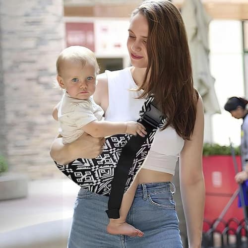 ECHARPE DE PORTAGE BEBE | OneSize™ noir Bébé Logis