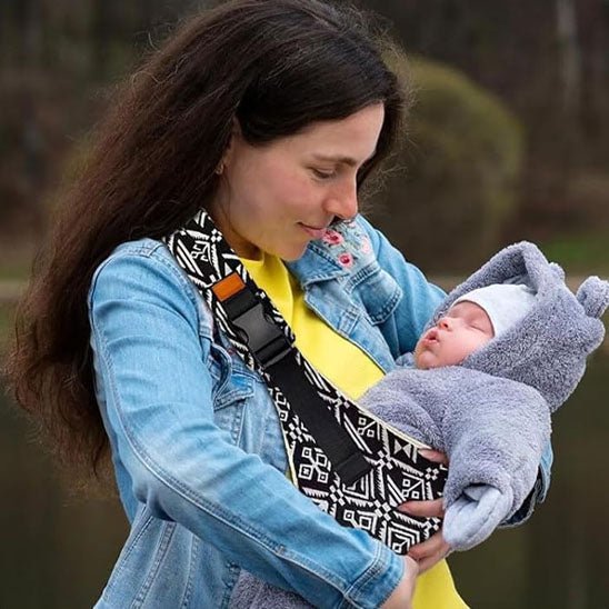 echarpe de portage bebe onesize sieste - Bébé Logis