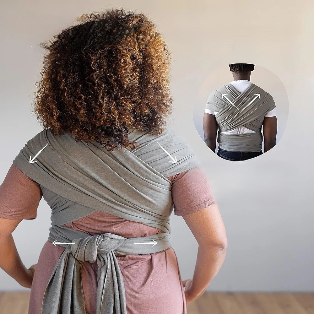 echarpe de portage strech nouage - Bébé Logis