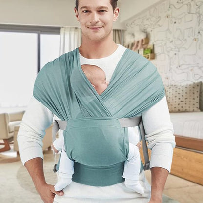 echarpe portage ajustable vert - Bébé Logis