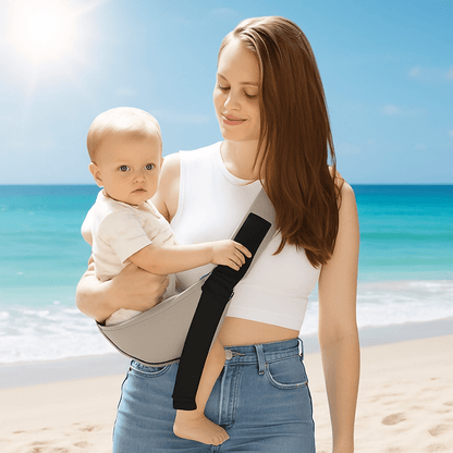 echarpe portage bebe transporteur plage - Bébé Logis