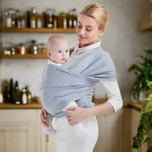 ECHARPE PORTE BEBE | Cocon grise Bébé Logis