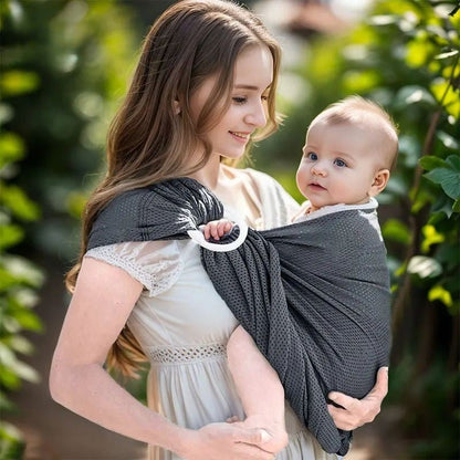 portage echarpe bebe maille respirante légère - Bébé Logis