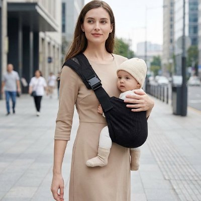PORTE BEBE | ComfortPlus™ noir - Bébé Logis