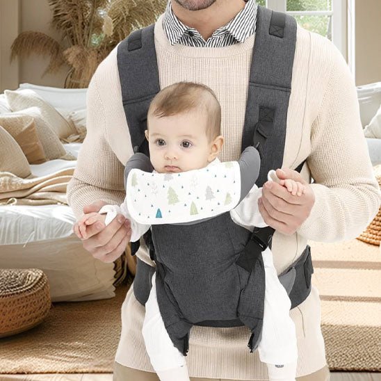 porte bébé ergonomique babyconfort gris clair - Bébé Logis
