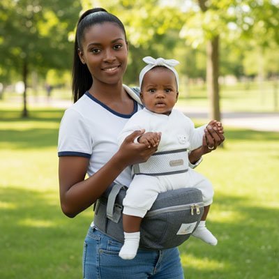 PORTE BEBE ERGONOMIQUE | Confort & Sécurité position dorsal - Bébé Logis