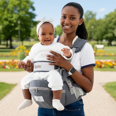 PORTE BEBE ERGONOMIQUE | Confort & Sécurité positions multiples - Bébé Logis