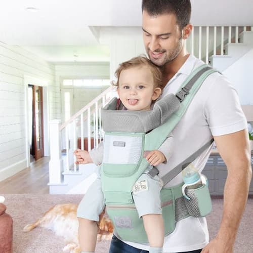 PORTE BEBE | Ergonomique vert Bébé Logis