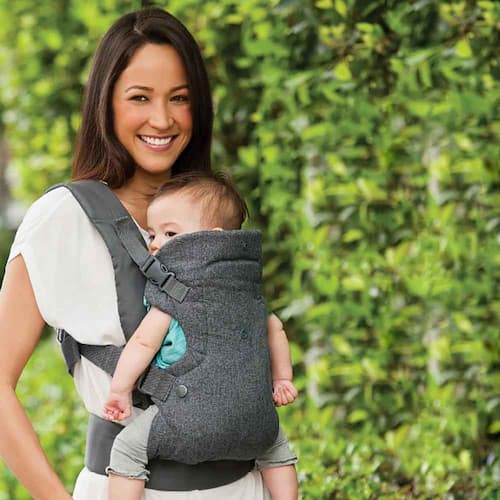 PORTE BEBE PHYSIO | Polyvalent gris foncé Bébé Logis