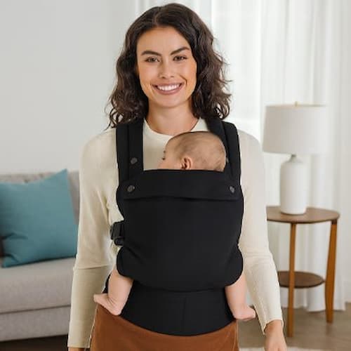 PORTE BEBE PHYSIOLOGIQUE | Newborn™ noir Bébé Logis