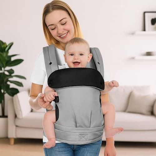 PORTE BEBE PHYSIOLOGIQUE | Newborn™ gris Bébé Logis