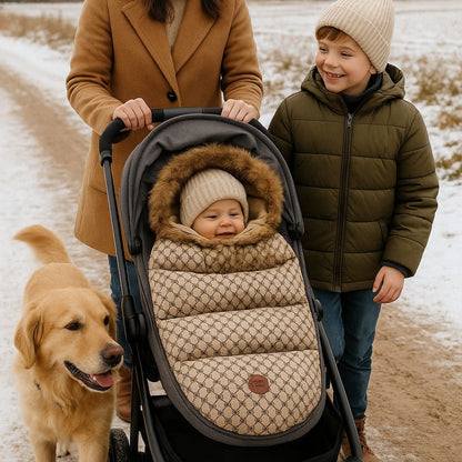 poussette chanceliere hiver alvéolé - Bébé Logis