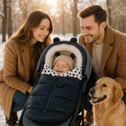 poussette chancelière nouveau né noir - Bébé Logis