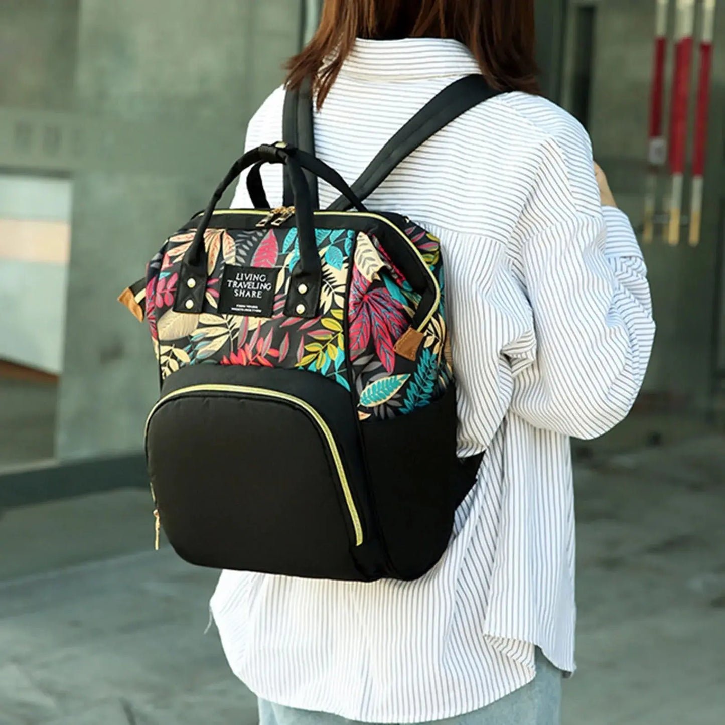 sac a dos a langer jungle noir