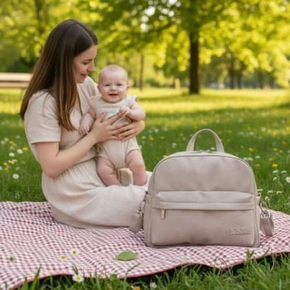 SAC A LANGER A DOS | Go Baby™ beige Bébé Logis