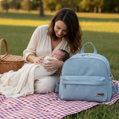 SAC A LANGER A DOS | Go Baby™ bleu Bébé Logis