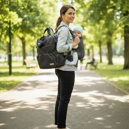 SAC A LANGER A DOS | SilverStar™ noir Bébé Logis