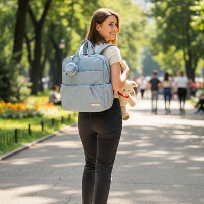 Sac à langer à dos SilverStar sorties - Bébé Logis