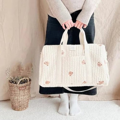 SAC A LANGER BEBE | Brodé confortable Bébé Logis