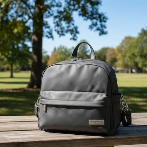 SAC A LANGER BEBE | Cuir Imperméable fermetures pratique Bébé Logis