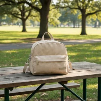 SAC A LANGER BEBE | Cuir Imperméable sangles Bébé Logis