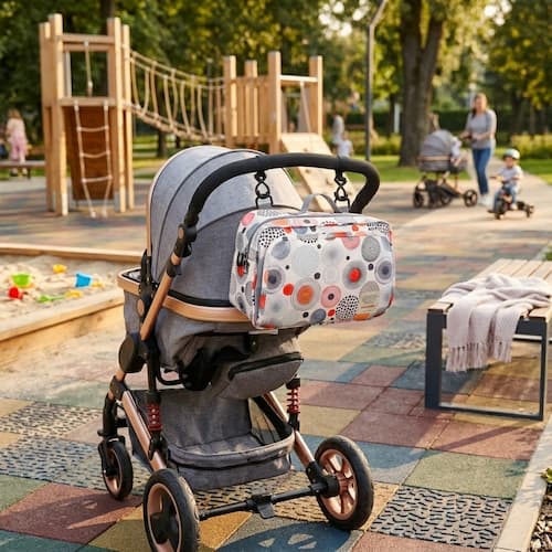SAC A LANGER BEBE | Poussette attaches facile Bébé Logis