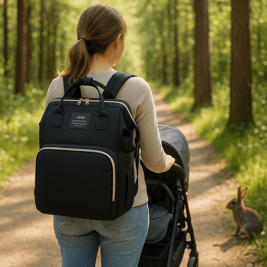 SAC À LANGER | Lit portable - noir