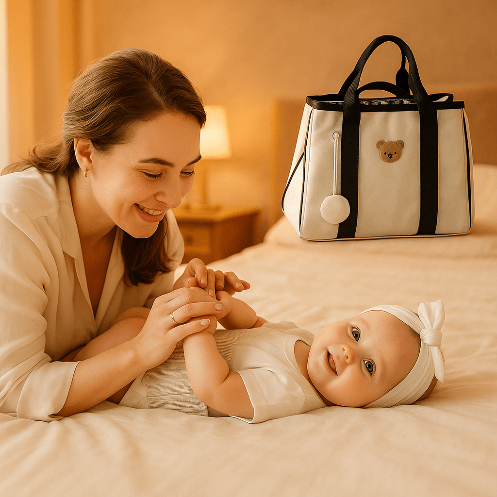 sac a langer noir polyvalent sérénité - Bébé Logis